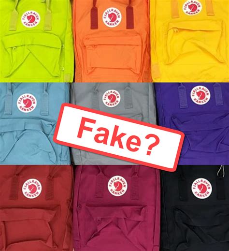 i can't tell if my fjallraven bag is fake|fjällräven counterfeit kanken.